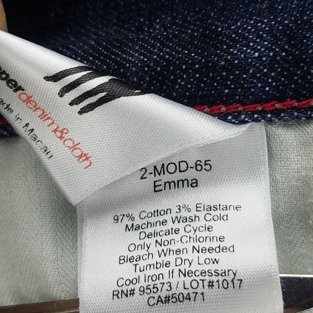 Paper Denim & Cloth Emma Jeans 2-MOD-65 stretch - Picture 8 of 8